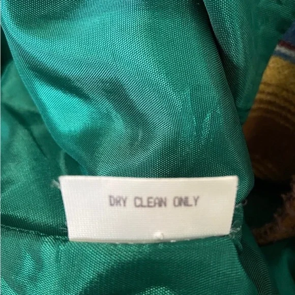 Ladies Size M Breeches Colorful Lined Jacket, 2 Button Closure, 2 Front Pockets - Picture 5 of 6